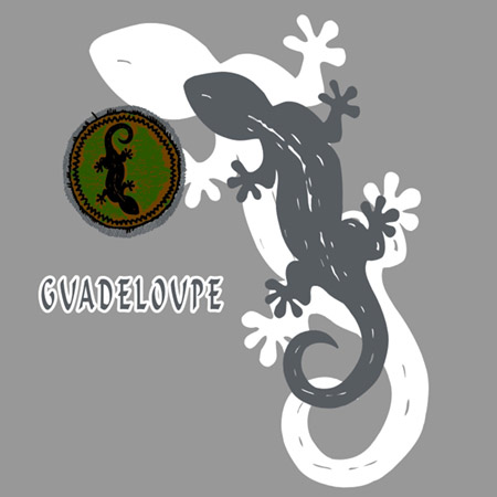 lezard guadeloupe