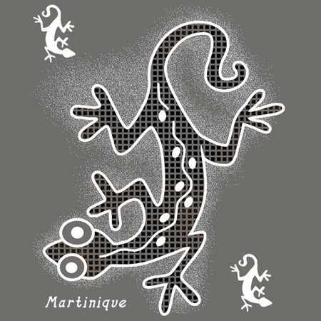 lezard martinique